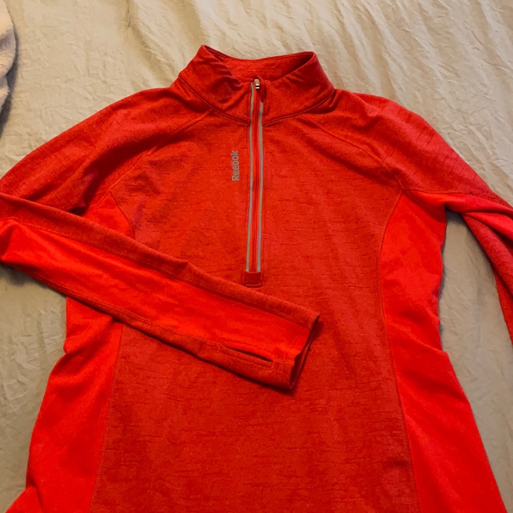 Reebok quarter zip running jacket